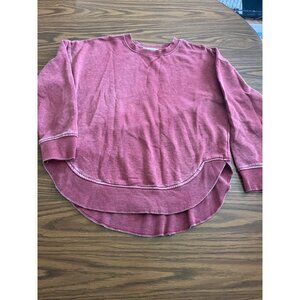 Pink Rose mauve long sleeved jogging suit size Large